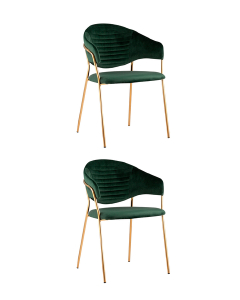 Комплект стульев Эвита FDC8022 GREEN FUT-73 BOX