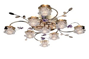 Потолочная люстра Arte Lamp PETALI A3109PL-9GO