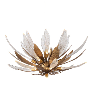 Подвесная люстра RP168416 RP168416-19 bronze/clear