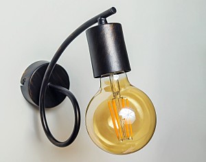 Настенное бра Tango Black Patina 10130