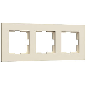 Рамка Slab айвори софт W0032962/ Рамка на 3 поста Slab (айвори софт)