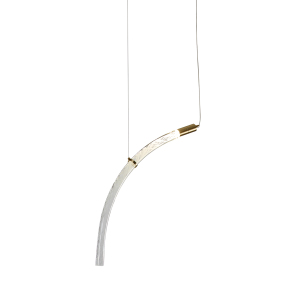 Светильник подвесной OB2412 OB2412-1 gold/clear