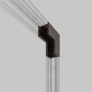 Коннекторы Line Magnetic Titan Line Коннектор угловой внутренний для накладного шинопровода (титан) 85225/00