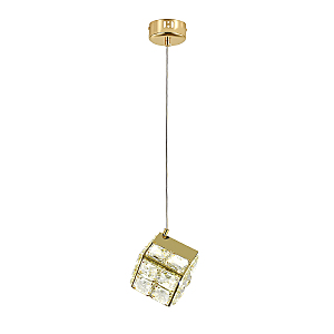 Светильник подвесной Radioso V000135L 12048/1P Gold