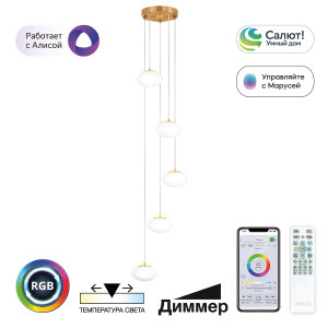 Светильник подвесной Atman smart CL226A053
