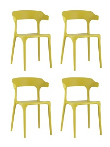 Комплект стульев Neo SL-7082 yellow 90208 X4