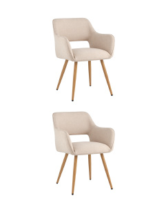 Комплект стульев Кромвель CROMWELL II BEIGE X2