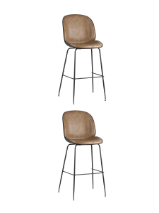 Комплект стульев Beetle 9329C BEIGE X2