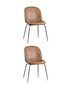 Комплект стульев Beetle 8329 PU BEIGE X2