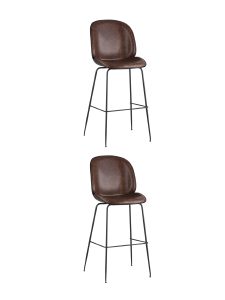 Комплект стульев Beetle 9329C BROWN X2