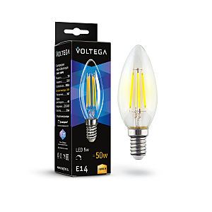 Светодиодная лампа Candle dim 5W 7200