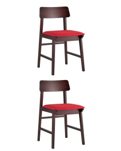 Комплект стульев Oden NEW MH52035 APPLE-6 RED x2-KOROB2