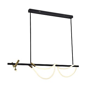 Светильник подвесной G52173 G52173/1+2BK BRS WT