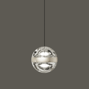 Светильник подвесной Frizzante MD23030088-1A nickel/clear