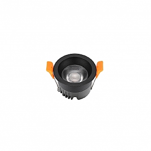 Встраиваемый светильник Mars 107-7W-D64-3000K-24DG-BK