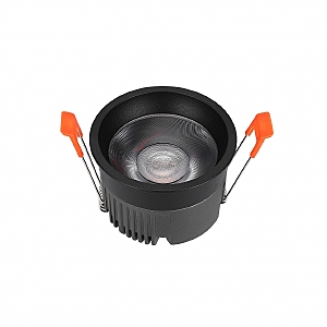 Встраиваемый светильник Mars 112-12W-D80-4000K-24DG-BK