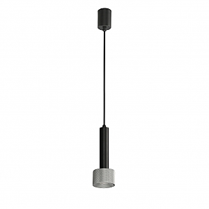 Светильник подвесной Delta 2362-1 BK+SL
