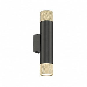 Настенный светильник Delta 2365-2 BK+BR