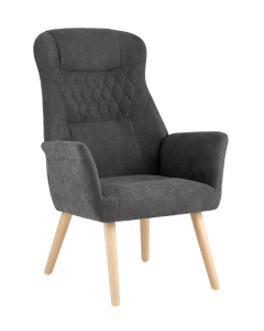 Кресло Парлор QH-8337K 263-21 dark grey