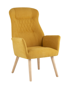 Кресло Парлор QH-8337K 263-12 yellow