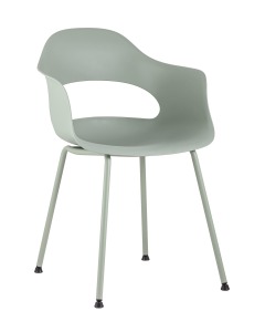 Стул пластиковый Lady SL-7018K greyish green 90455