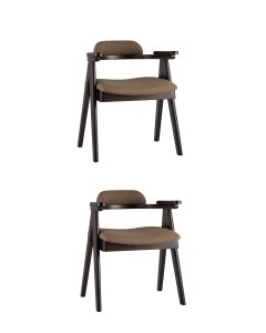 Комплект стульев OLAV MH32015 BZ-1 DARK BROWN-KOROB2