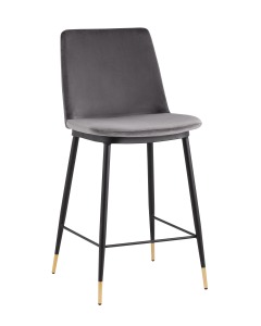 Полубарный стул Мелисса FDC9055C DARK GREY FUT-81