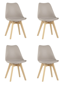 Комплект стульев Frankfurt Y863-V seat beige X4