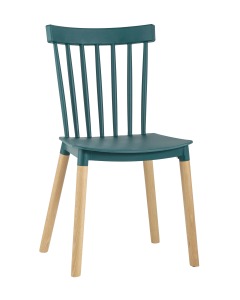Стул пластиковый Field SL-7037W dark blue 66014
