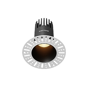 Встраиваемый светильник Dip DL120-10W-2.7K-TRS-B