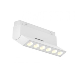 Трековый светильник Magnet glasses MAGNET AM418 LL-20B-6T-6W 3000K WH
