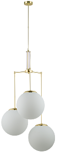 Люстра на штанге Artu Glass ART-ZWD-3(Z)G350