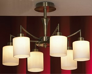 Потолочная люстра Lussole Vallata LSQ-1103-06