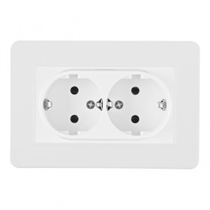 Розетка Set16-2 SET16-double-40-2 white