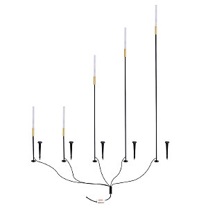 Грунтовый светильник Muster A1083PA-5BK