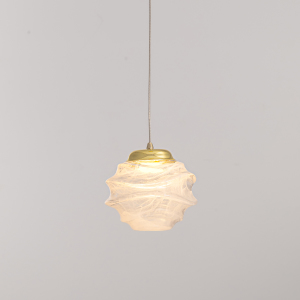 Светильник подвесной MD25030003 MD25030003-1A gold/clear