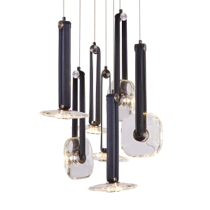 Светильник подвесной OD2553 OD2553-7 black/clear
