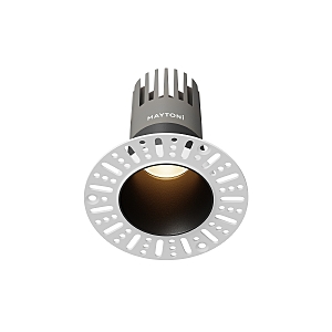 Встраиваемый светильник Dip DL120-10W-3K-TRS-B
