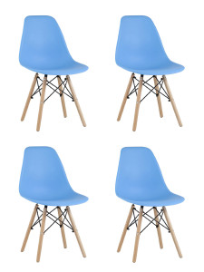 Комплект стульев Style DSW Y801-V SEAT light blue x4