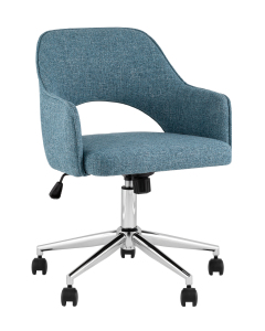 Кресло офисное Кларк CLARKSON TWEED BLUE