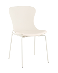 Стул пластиковый Shaya D-025ACC white