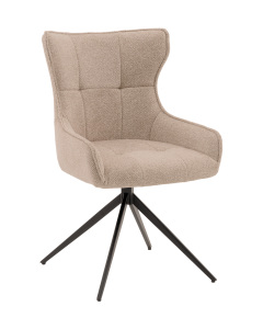 Стул вращающийся Carlene DC-2409007 beige FL26