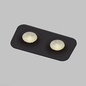 Встраиваемый светильник Tetro 15277/LED 20W 3000K черный IP44