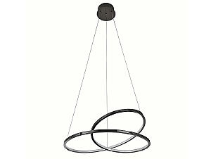 Подвесная люстра Loren 15202/S black glossy