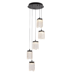 Светильник подвесной MD25020403 MD25020403-5A1 matt black