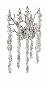 Бра настенное Tavenna Nickel Dio D'Arte Tavenna H 2.26.100 N