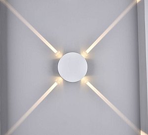 Уличный настенный светильник SWG DesignLed GW GW-A131-4-4-WH-WW