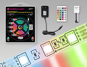 Комплект светодиодной ленты Ambrella LED Strip 12V GS2402