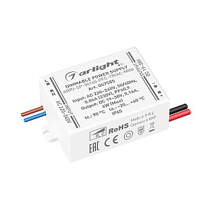 Диммируемый источник тока по стандарту TRIAC серии ARPJ Arlight Arpj 047585