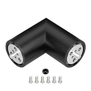 Угловой коннектор для соединения двух отрезков профиля ROUND-D36-360 Arlight Sl-Round 050543